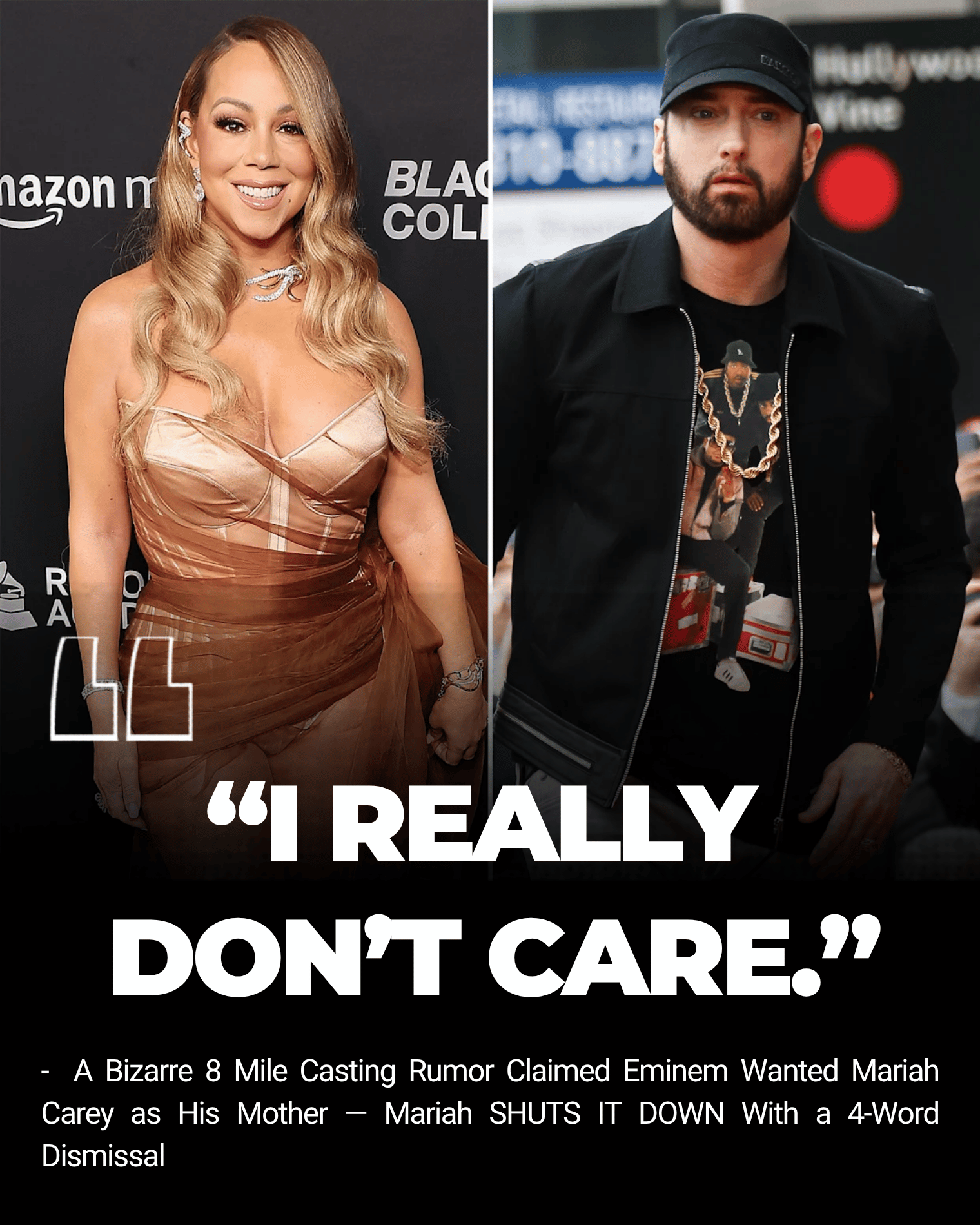 Eminem’s 8 Mile Rumor Resurfaced on Bravo — Mariah Carey SHUTS IT DOWN With a 4-Word Dismissal That Left the Feud Looking Tired